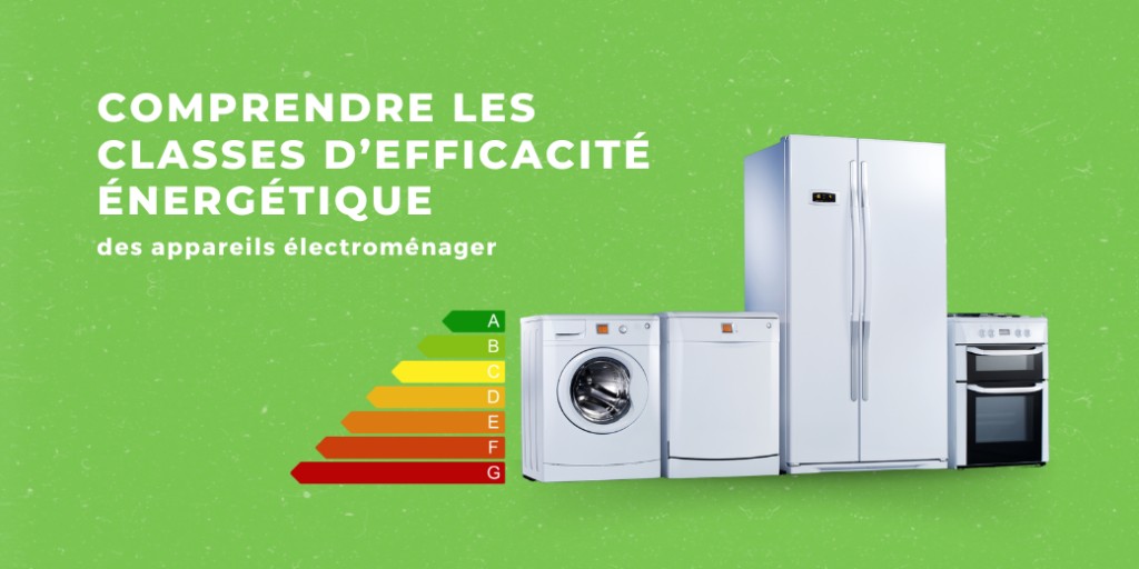 Les appareils électroménager représentent environ 30 % de la consommation d'énergie dans une maison !