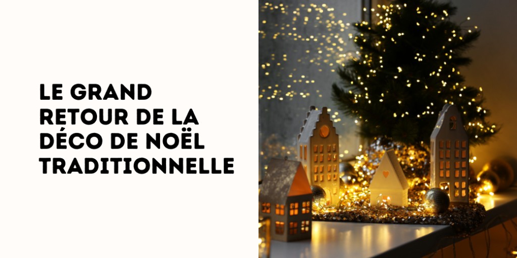 Cette année, on revient au “vrai” Noël : simple, chaleureux et rouge-vert.