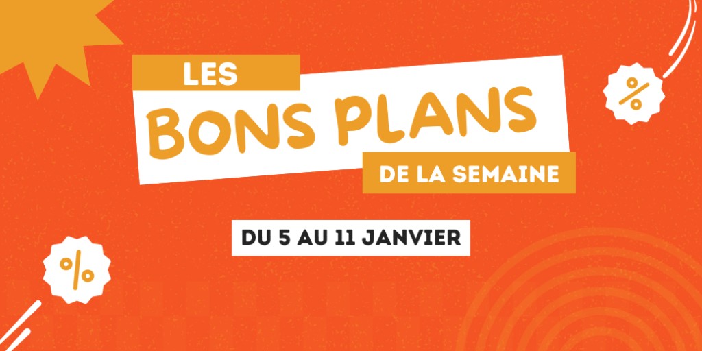 Les meilleures promos de janvier sont là, alors autant en profiter !