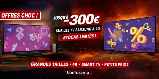 -300€ sur les TV : le moment que vous attendiez est arrivé