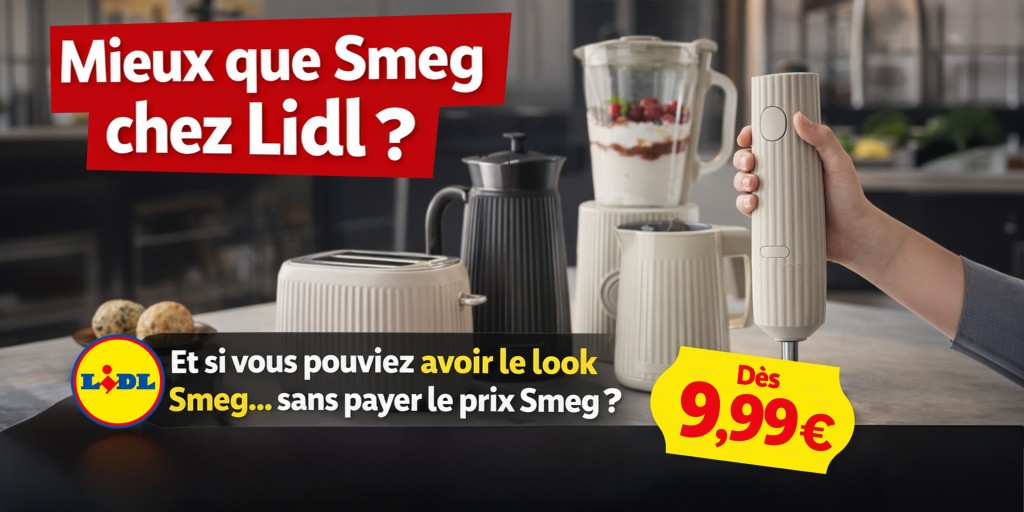 Et si vous pouviez avoir le look Smeg… sans payer le prix Smeg ?