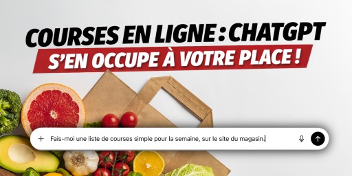 Et si vos courses se faisaient toutes seules… pendant que vous faites autre chose ?