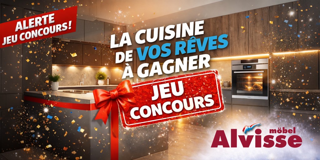 Möbel Alvisse vous fait gagner la cuisine de vos rêves (oui, vraiment)